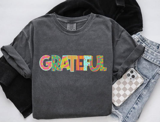 Grateful - Faith Words-Lovie T Designs