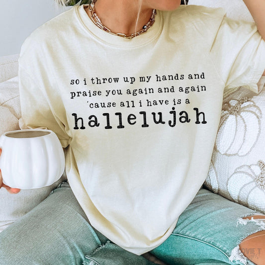 Hallelujah-Lovie T Designs