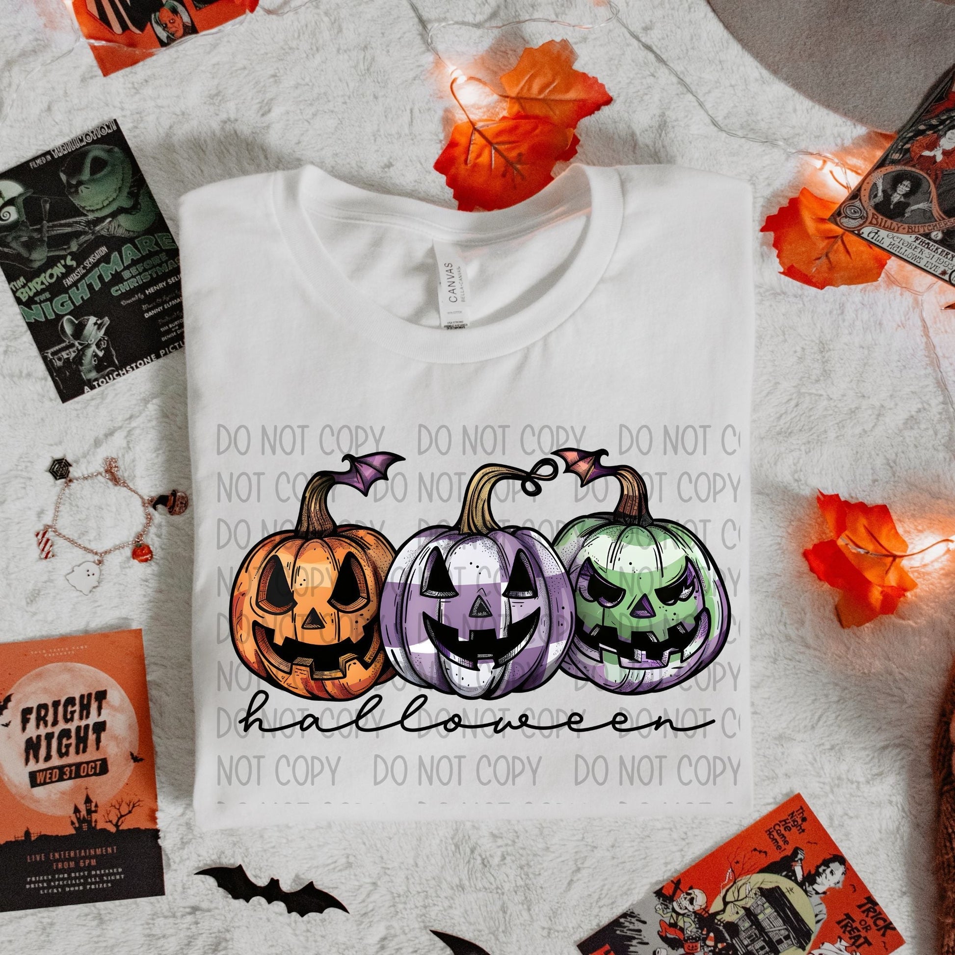 Halloween Pumpkin Trio-Lovie T Designs