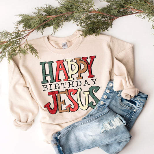 Happy Birthday Jesus-Lovie T Designs