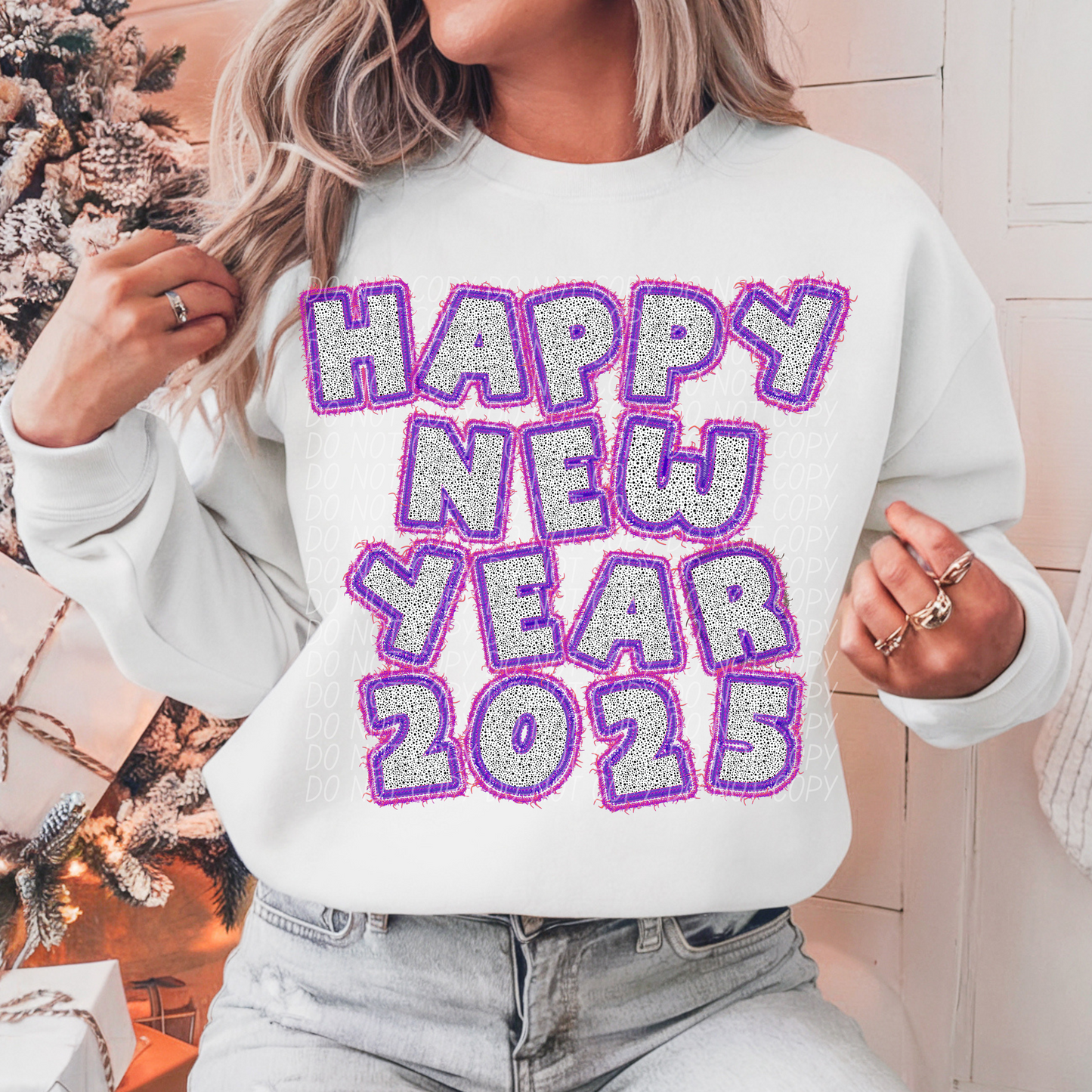 Happy New Year 2025-[DTF Transfer]-Lovie T Designs