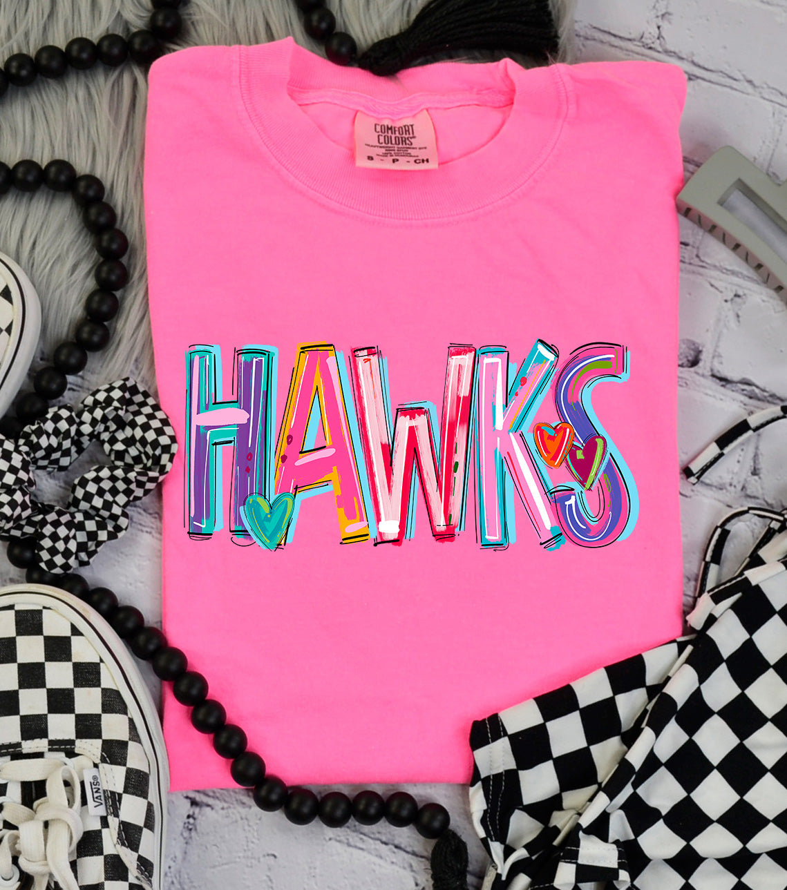 Hawks Cheery Bright-Lovie T Designs