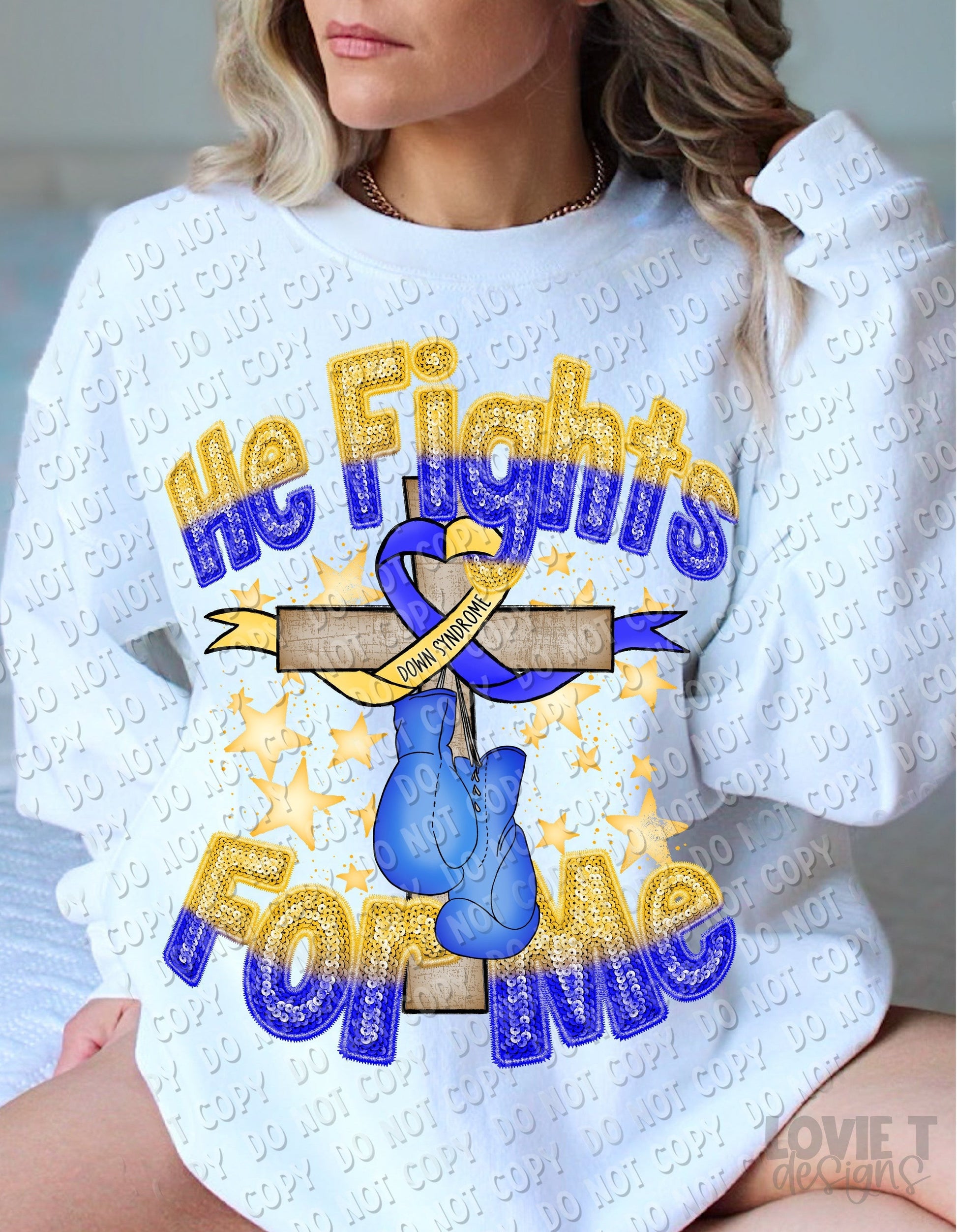 He Fights for Me Awareness-Lovie T Designs