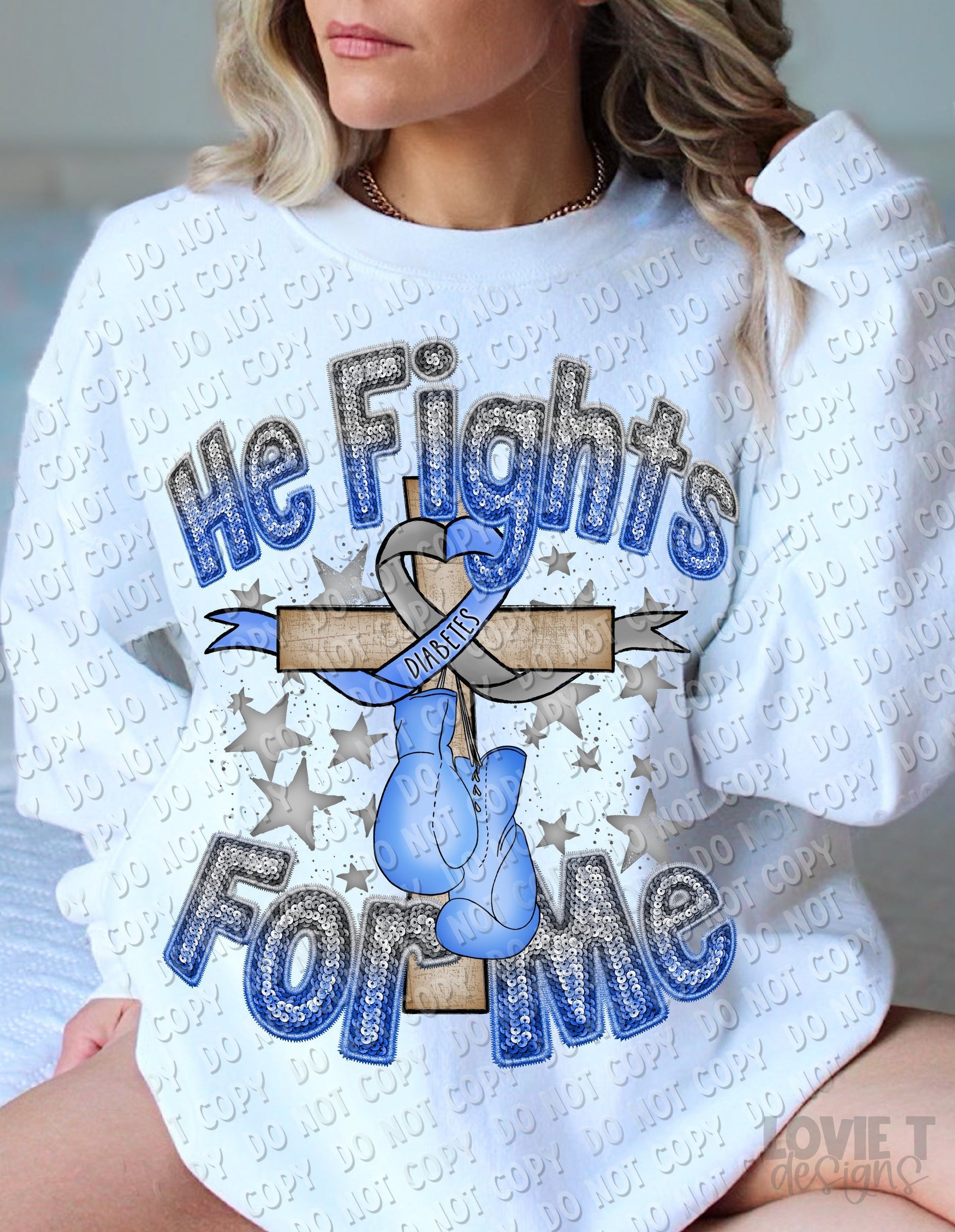 He Fights for Me Awareness-Lovie T Designs