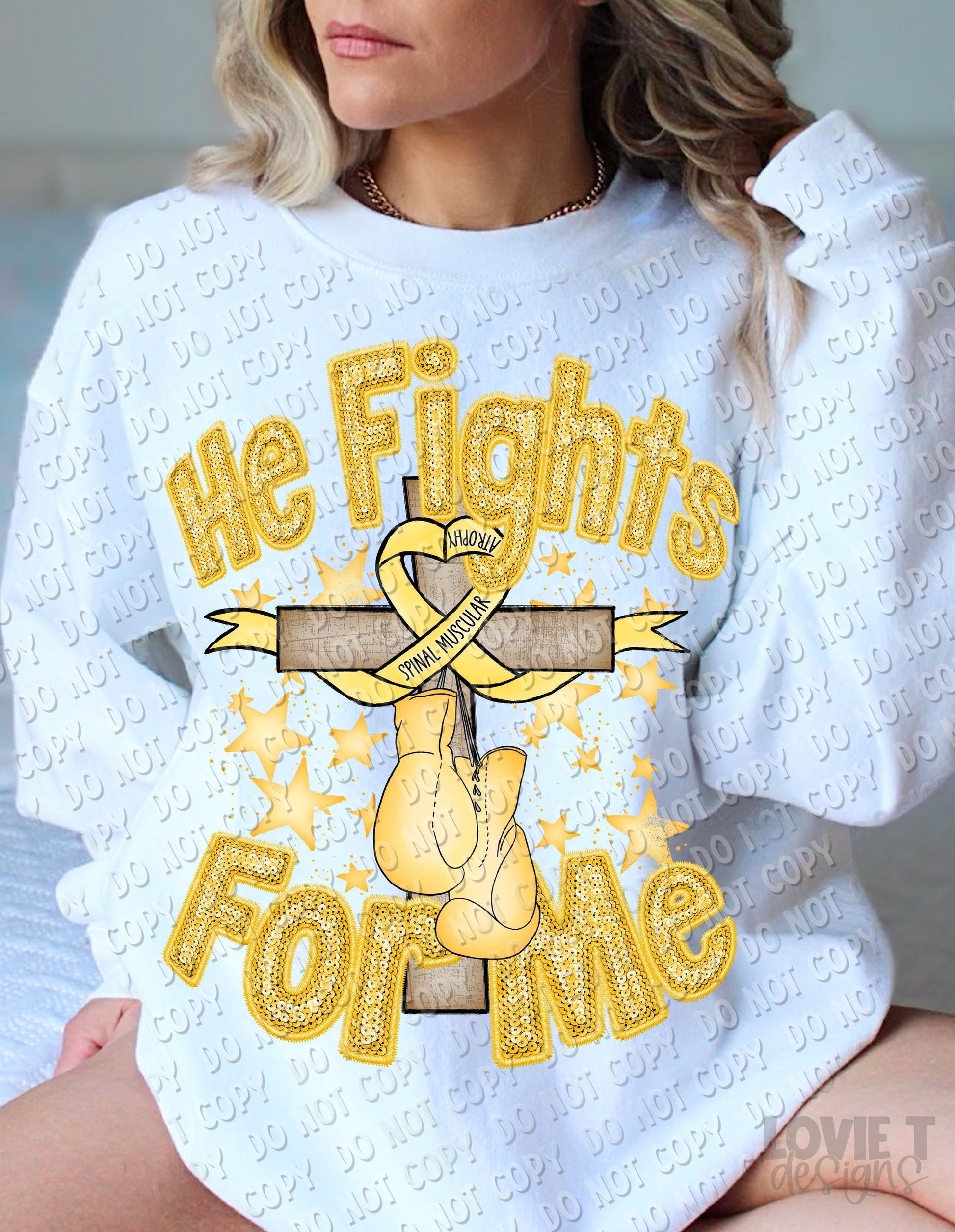 He Fights for Me Awareness-Lovie T Designs