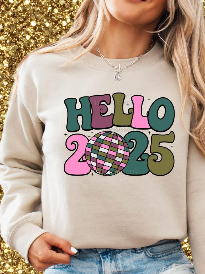 Hello 2025-[DTF Transfer]-Lovie T Designs