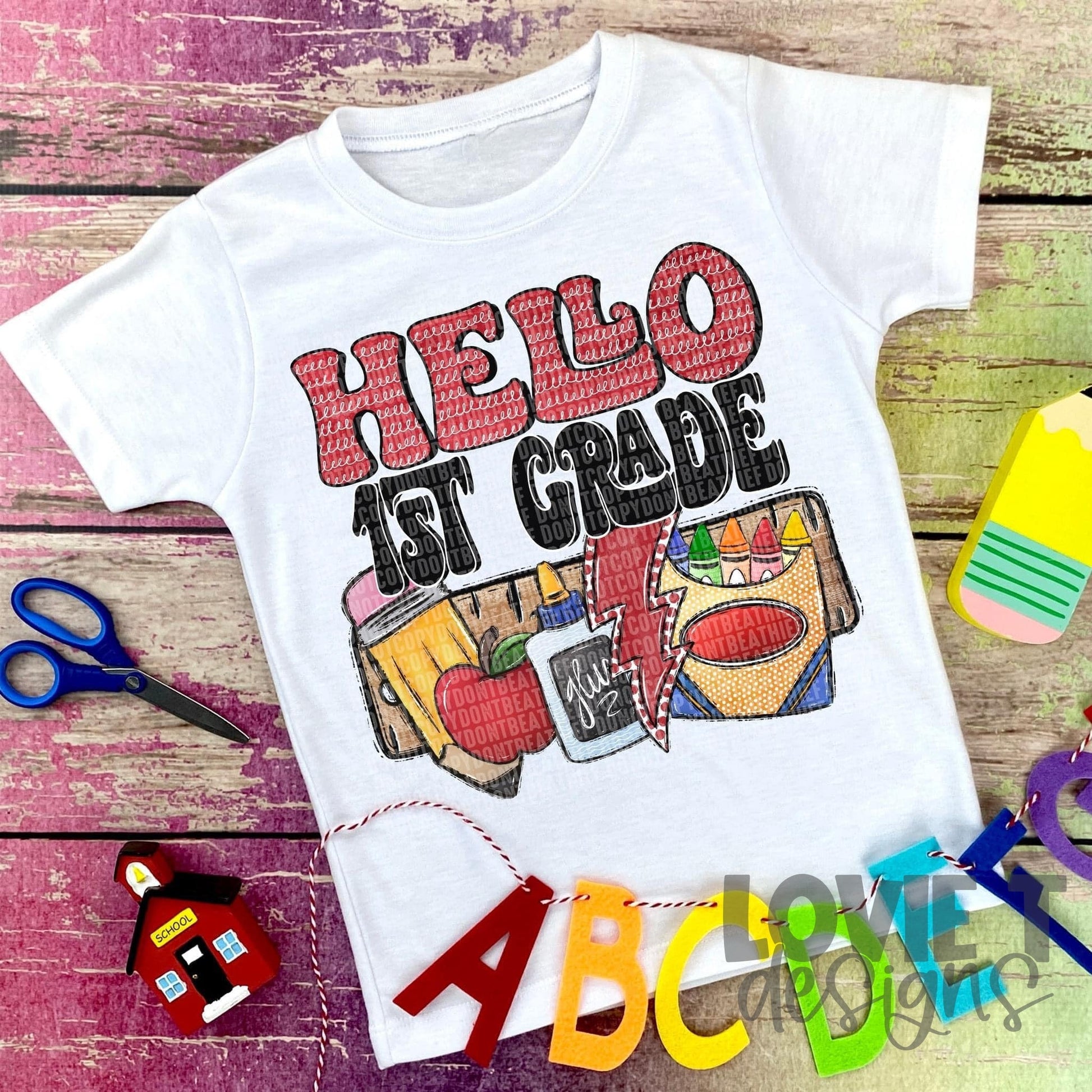 Hello - Grade Level-Lovie T Designs