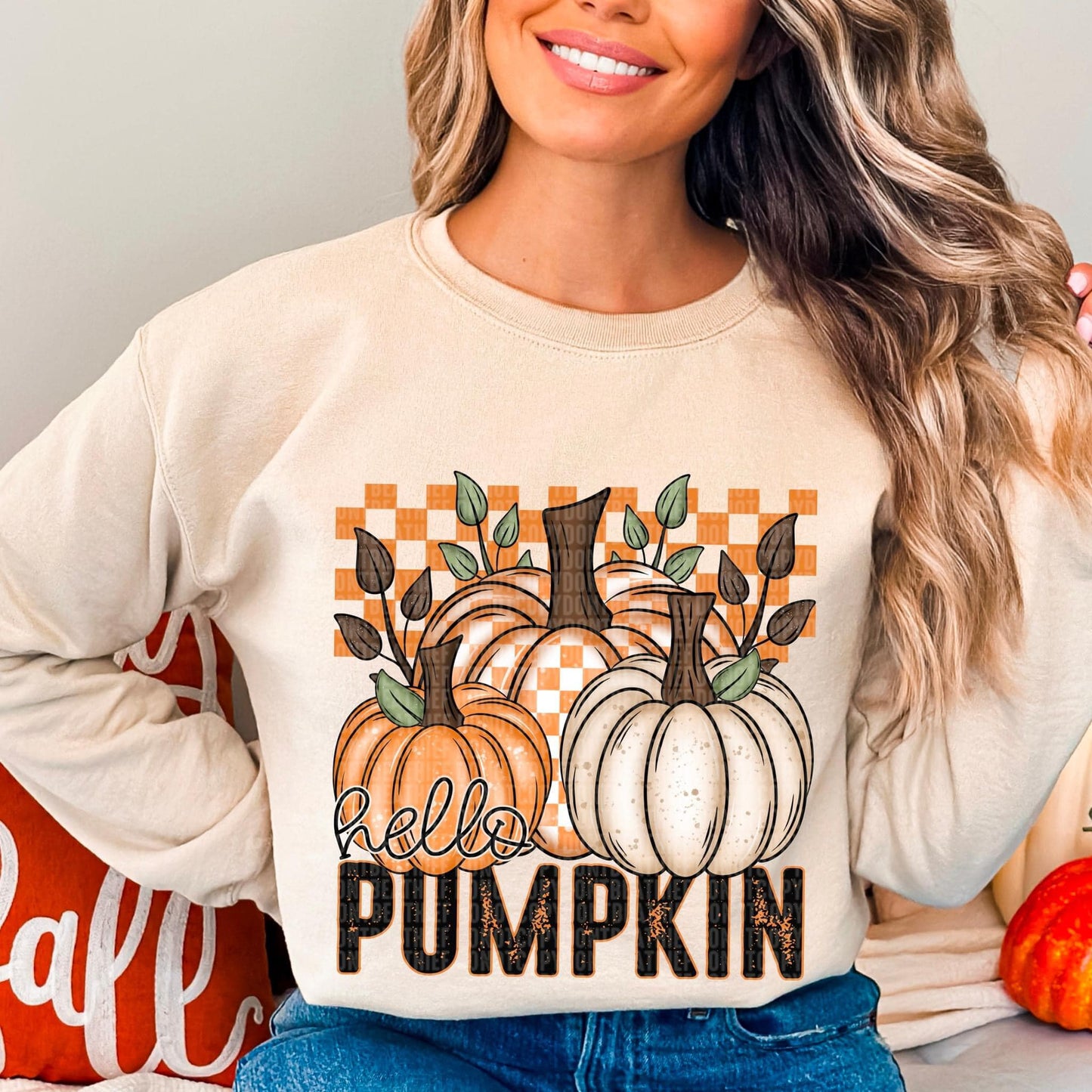 Hello Pumpkin-Lovie T Designs