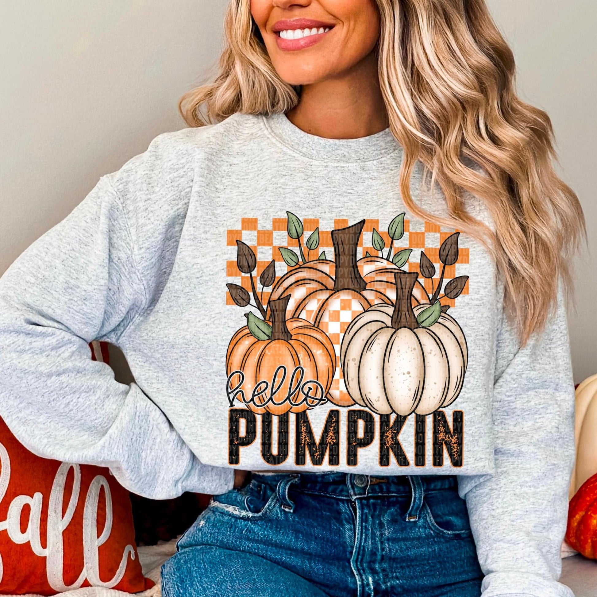 Hello Pumpkin-Lovie T Designs