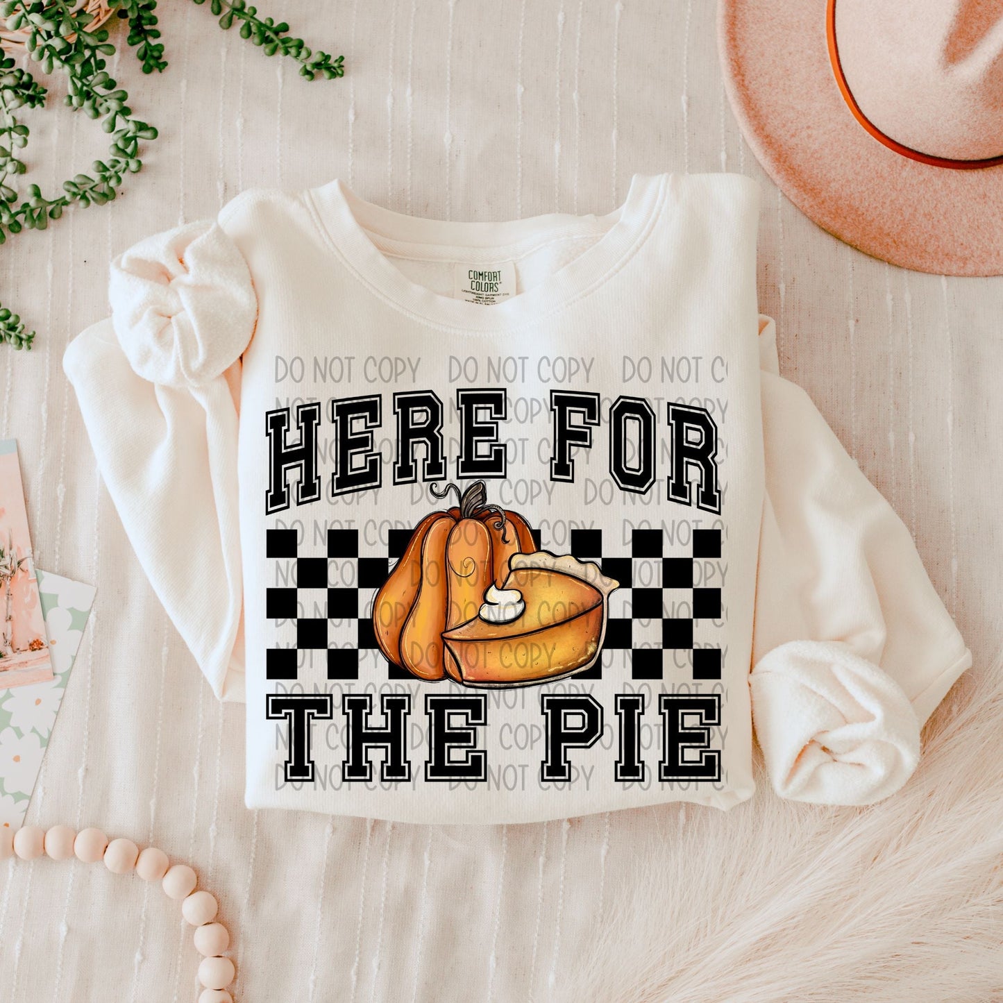 Here For The Pie-Lovie T Designs