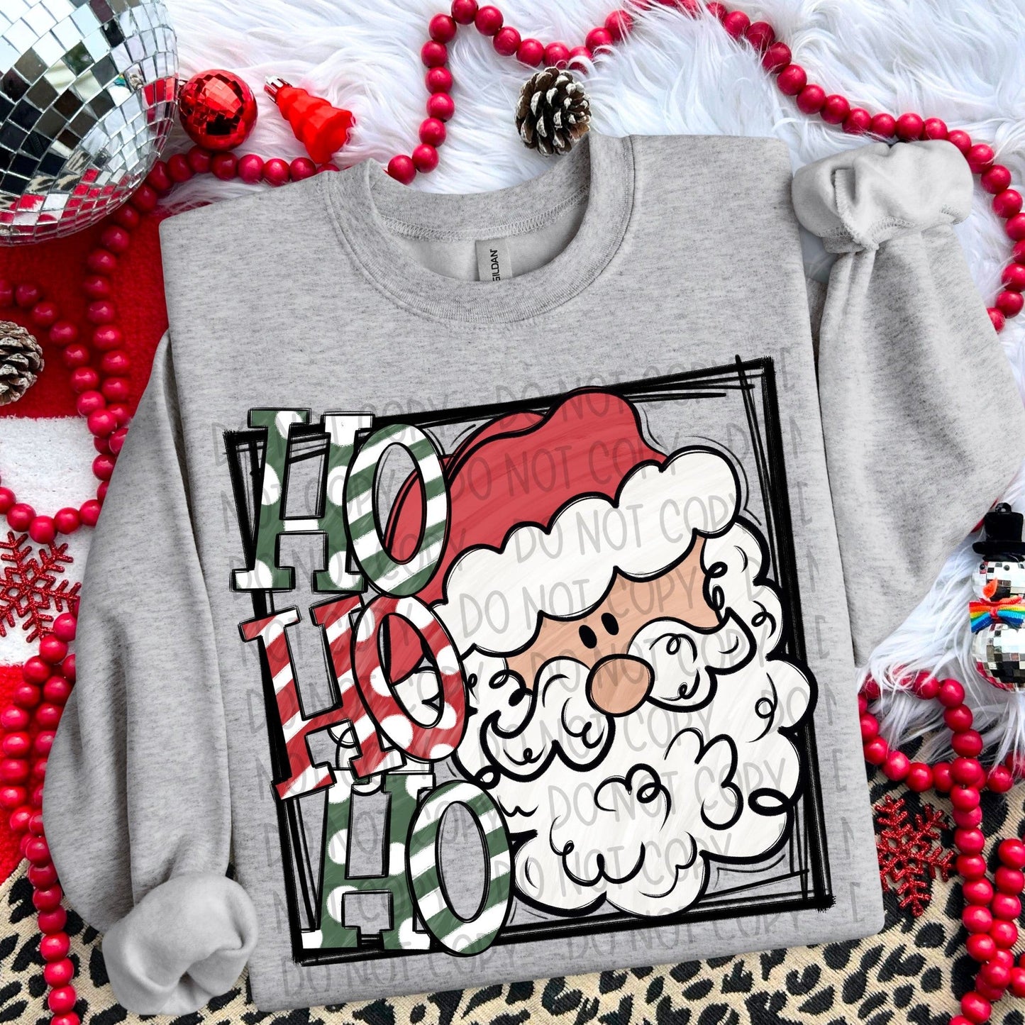 Ho Ho Ho Santa-Lovie T Designs