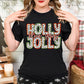 Holly Jolly Blue Jays Dotty-[DTF Transfer]-Lovie T Designs