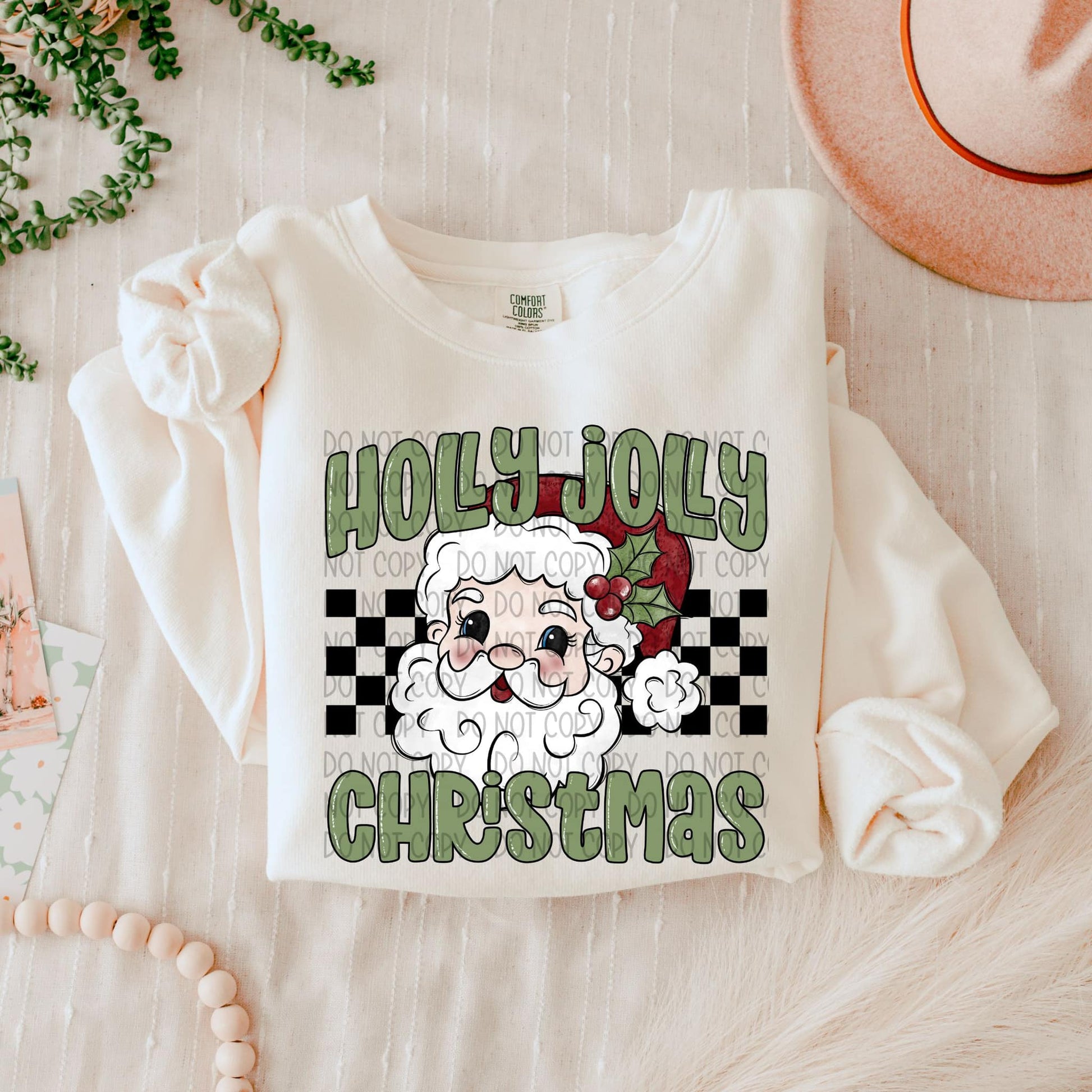 Holly Jolly Christmas-Lovie T Designs