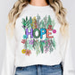 Hope Floral Split Words