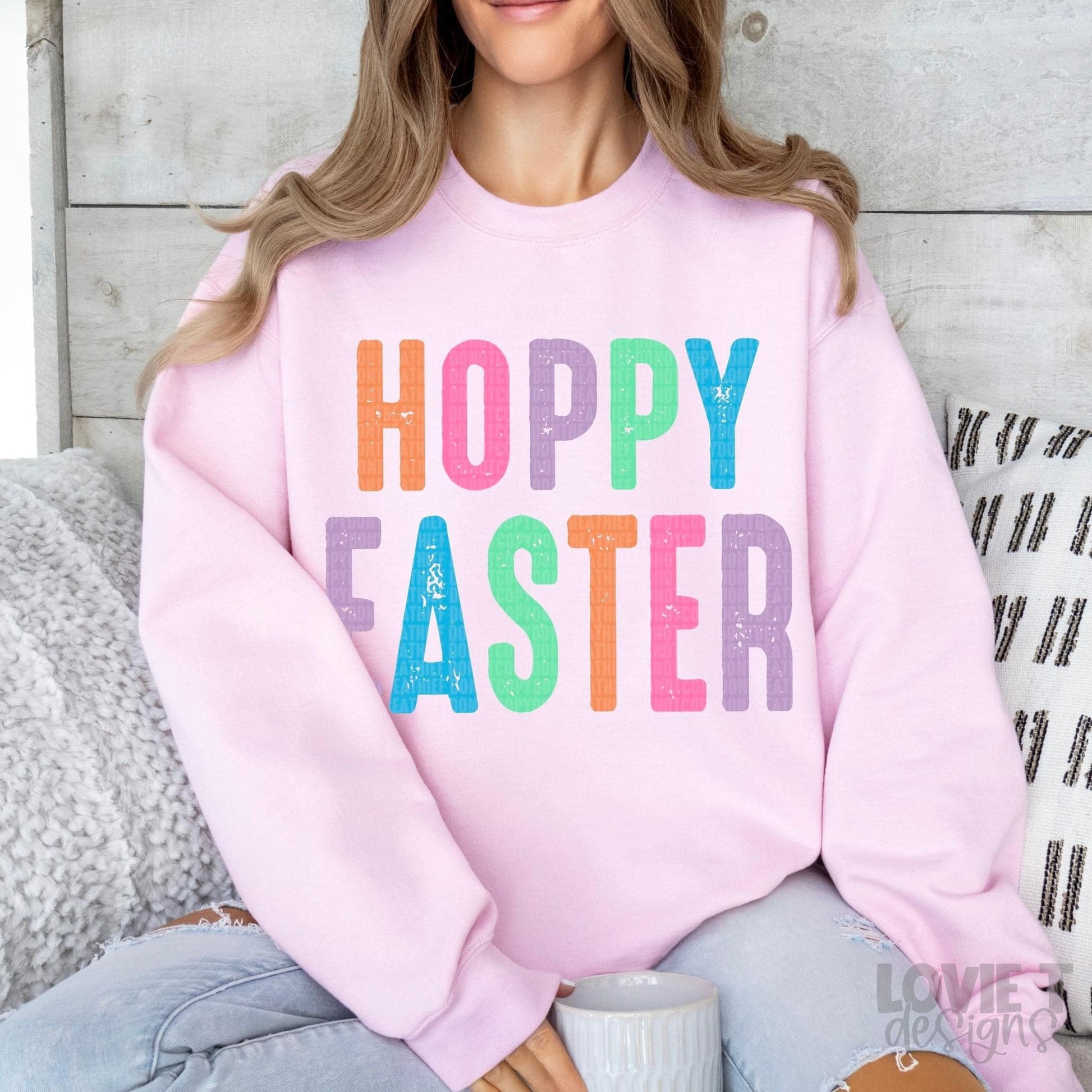 Hoppy Easter-Lovie T Designs