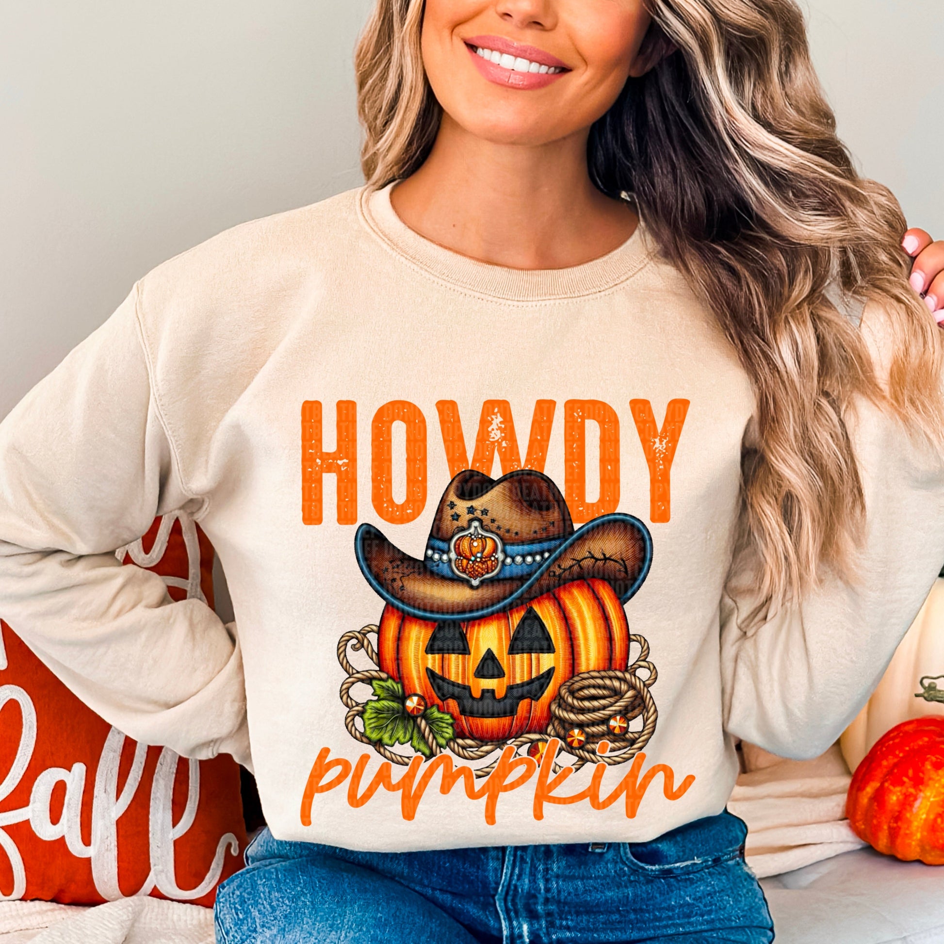 Howdy Pumpkin-Lovie T Designs