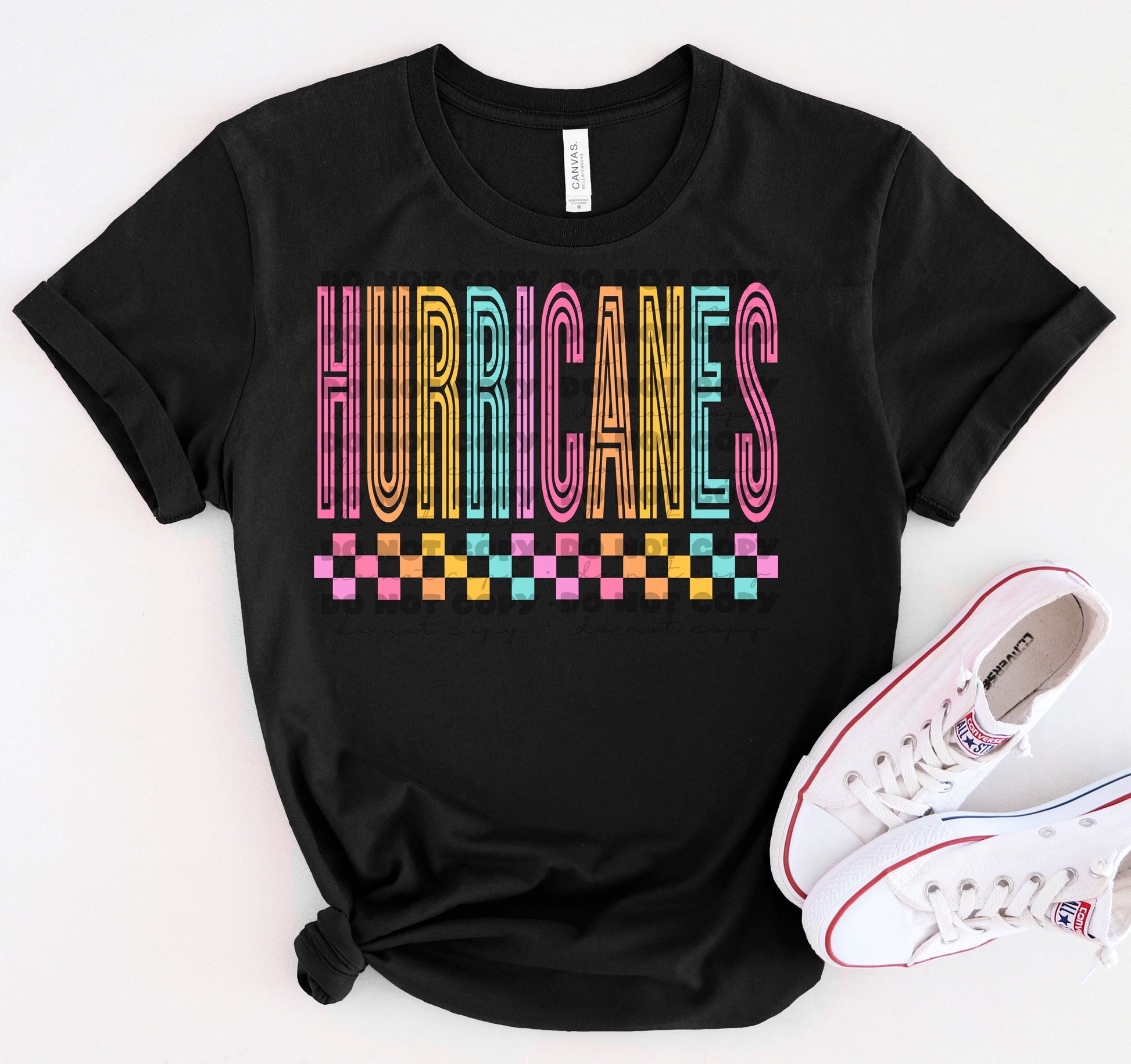 Hurricanes Colorful Line Mascot-Lovie T Designs