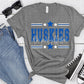 Huskies Elk Point-Jefferson White Blue All Stars-Lovie T Designs