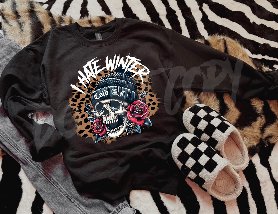 I Hate Winter-[DTF Transfer]-Lovie T Designs