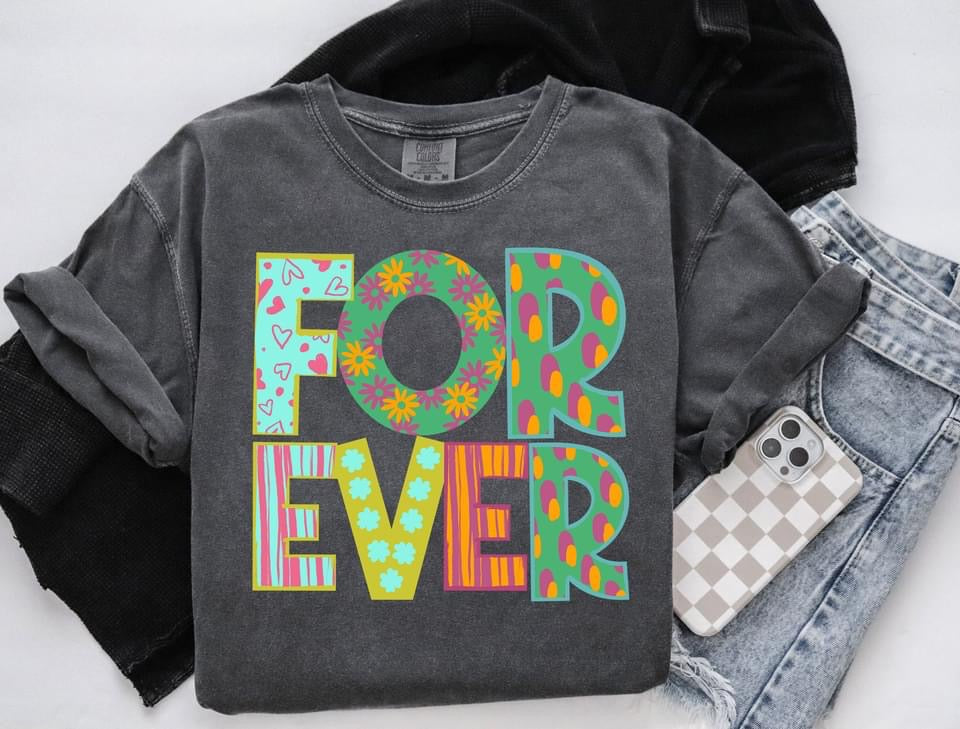 Forever - Faith Words-Lovie T Designs