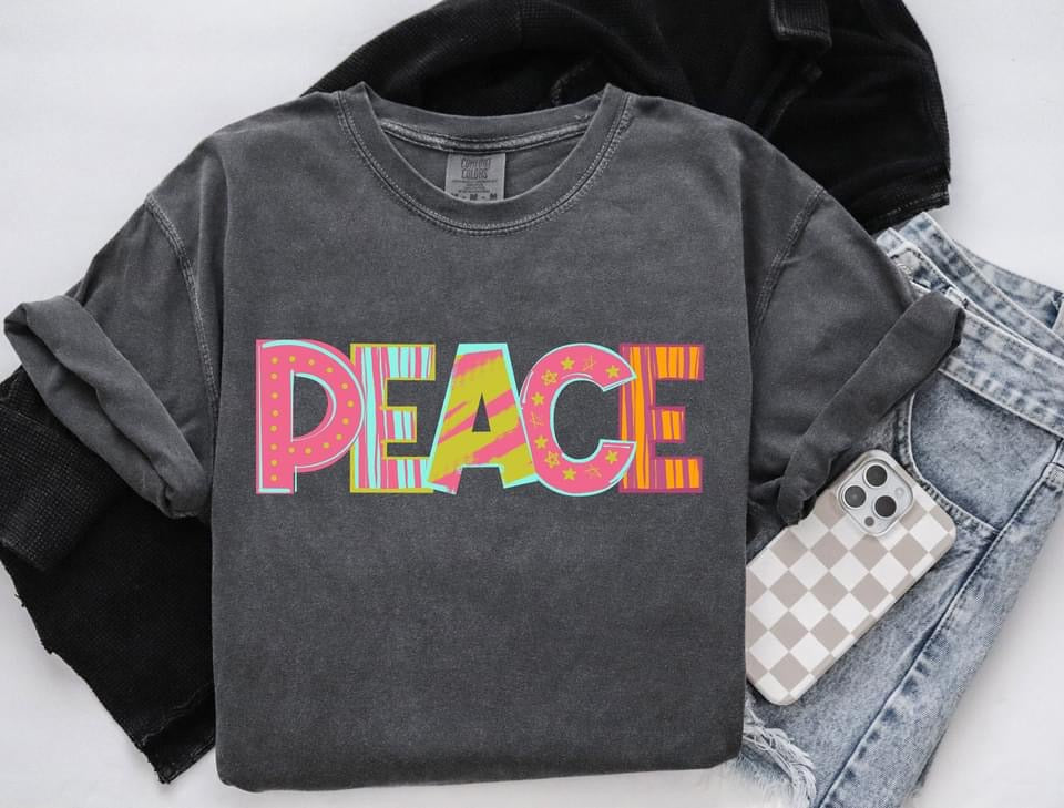 Peace - Faith Words-Lovie T Designs