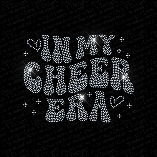 In My Cheer Era Spangle Transfer-Lovie T Designs