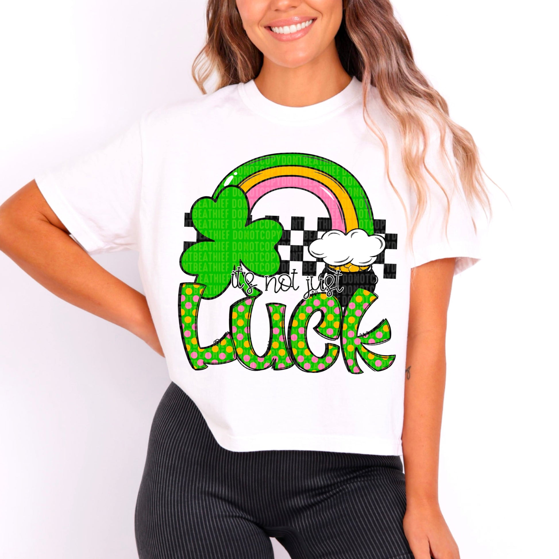 It's Not Just Luck Dots-[DTF Transfer]-Lovie T Designs