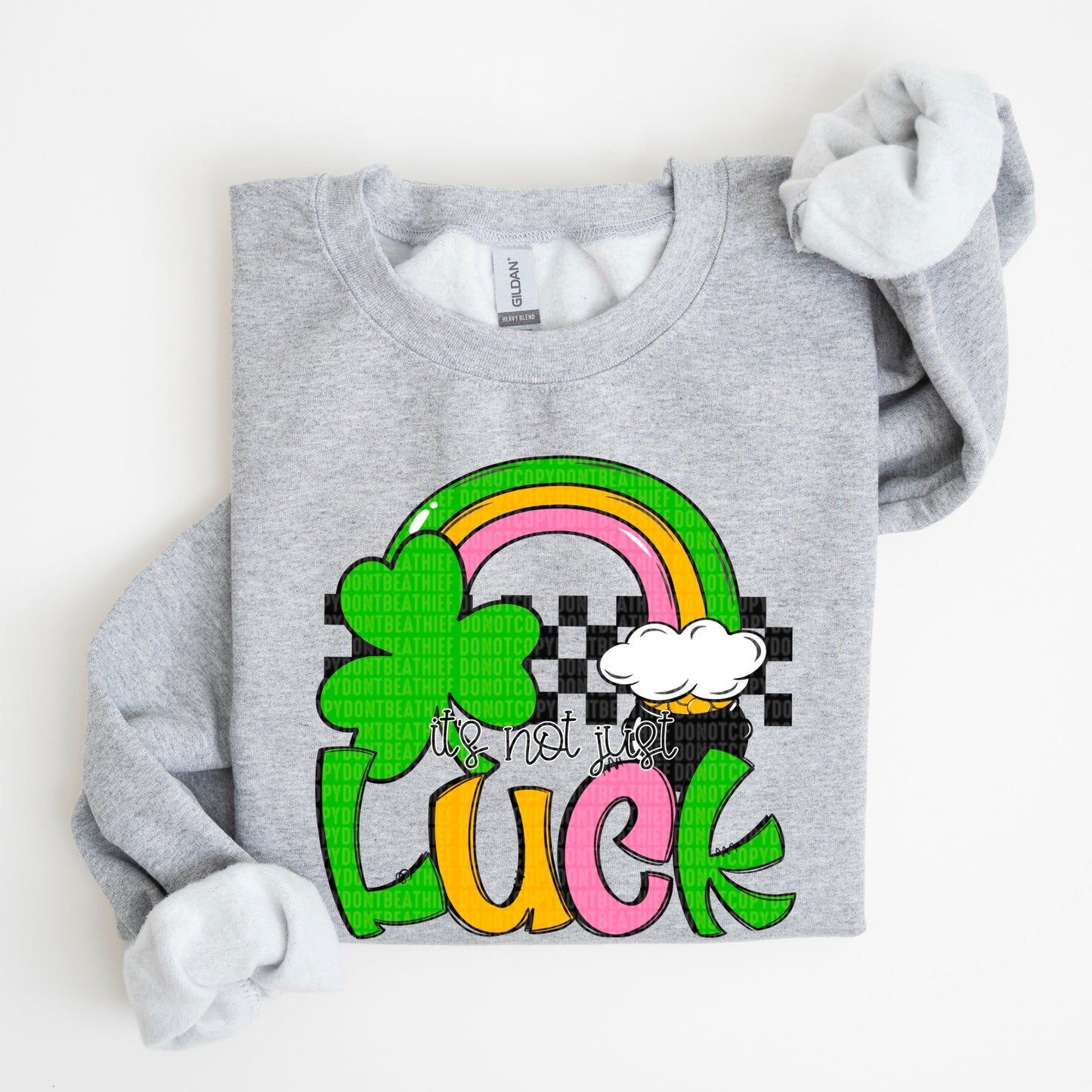 It's Not Just Luck-[DTF Transfer]-Lovie T Designs