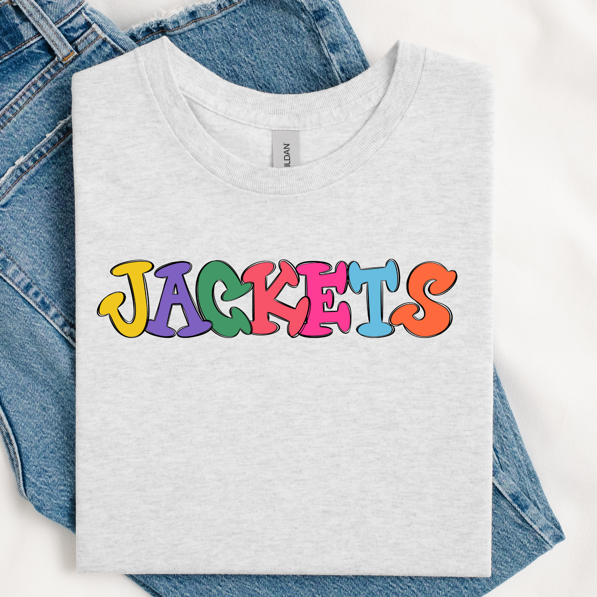 Jackets Single Line Jumping Jacks-Lovie T Designs