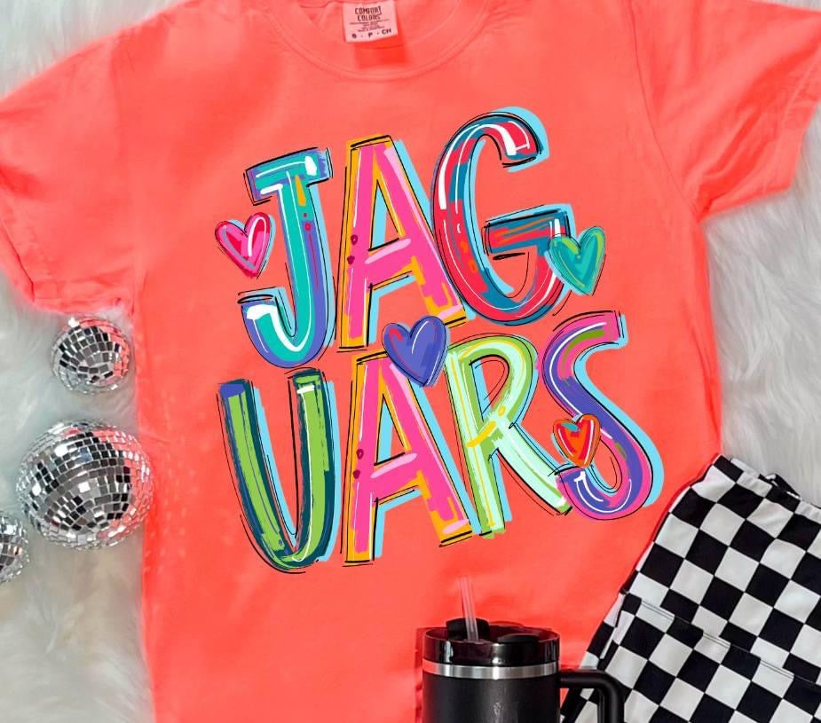 Jaguars Cheery Bright-Lovie T Designs