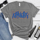 Jaguars Royal Orange-Lovie T Designs