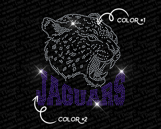 Jaguars Spangle Design Transfer-Lovie T Designs