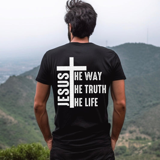 Jesus The Way The Truth The Life-Lovie T Designs