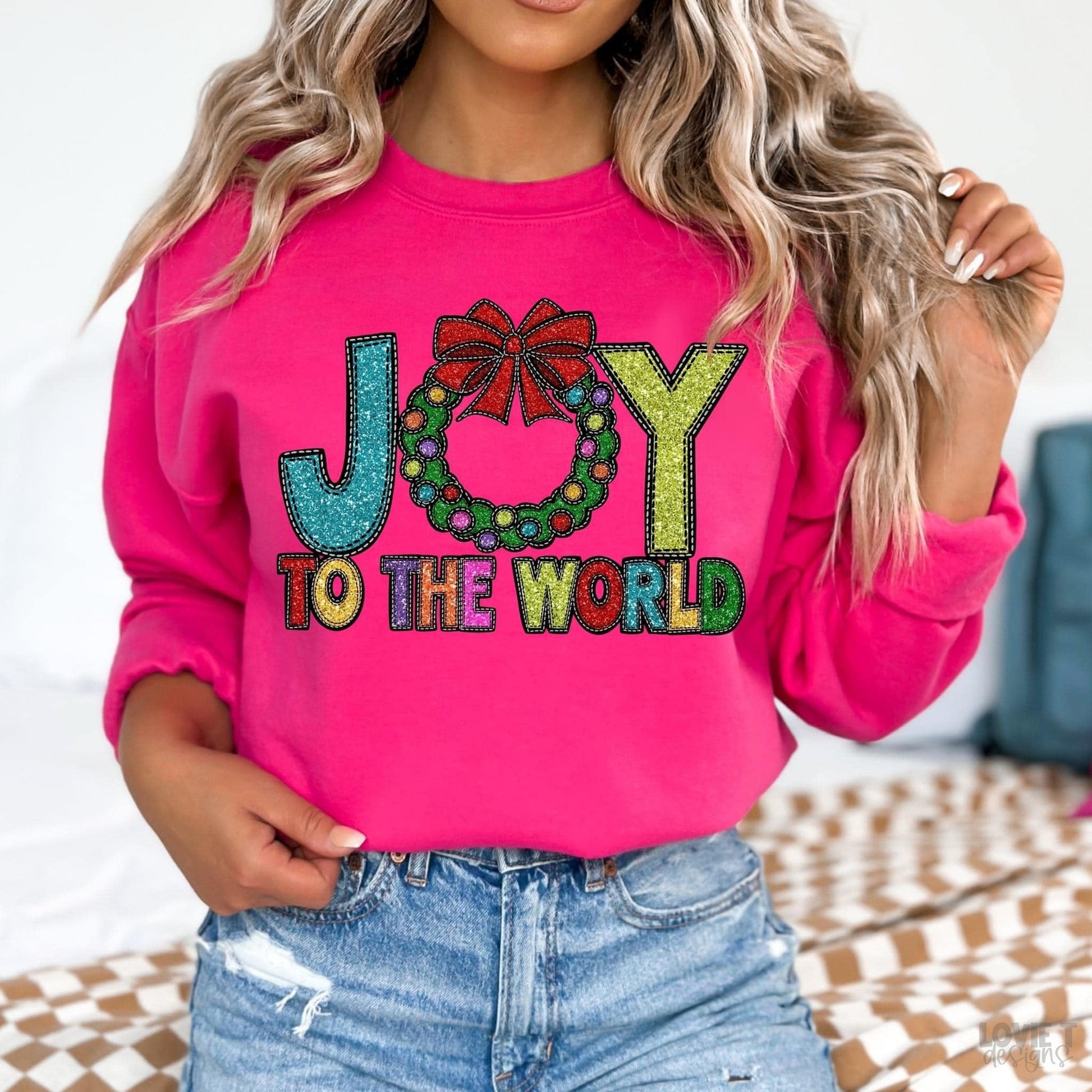 Joy To The World-Lovie T Designs