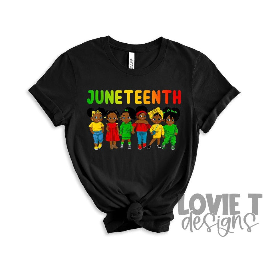 Juneteenth Girls-Lovie T Designs