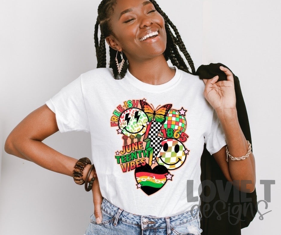 Juneteenth Vibes-Lovie T Designs