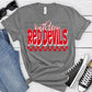 Kathleen Red Devils Red White Grunge-Lovie T Designs