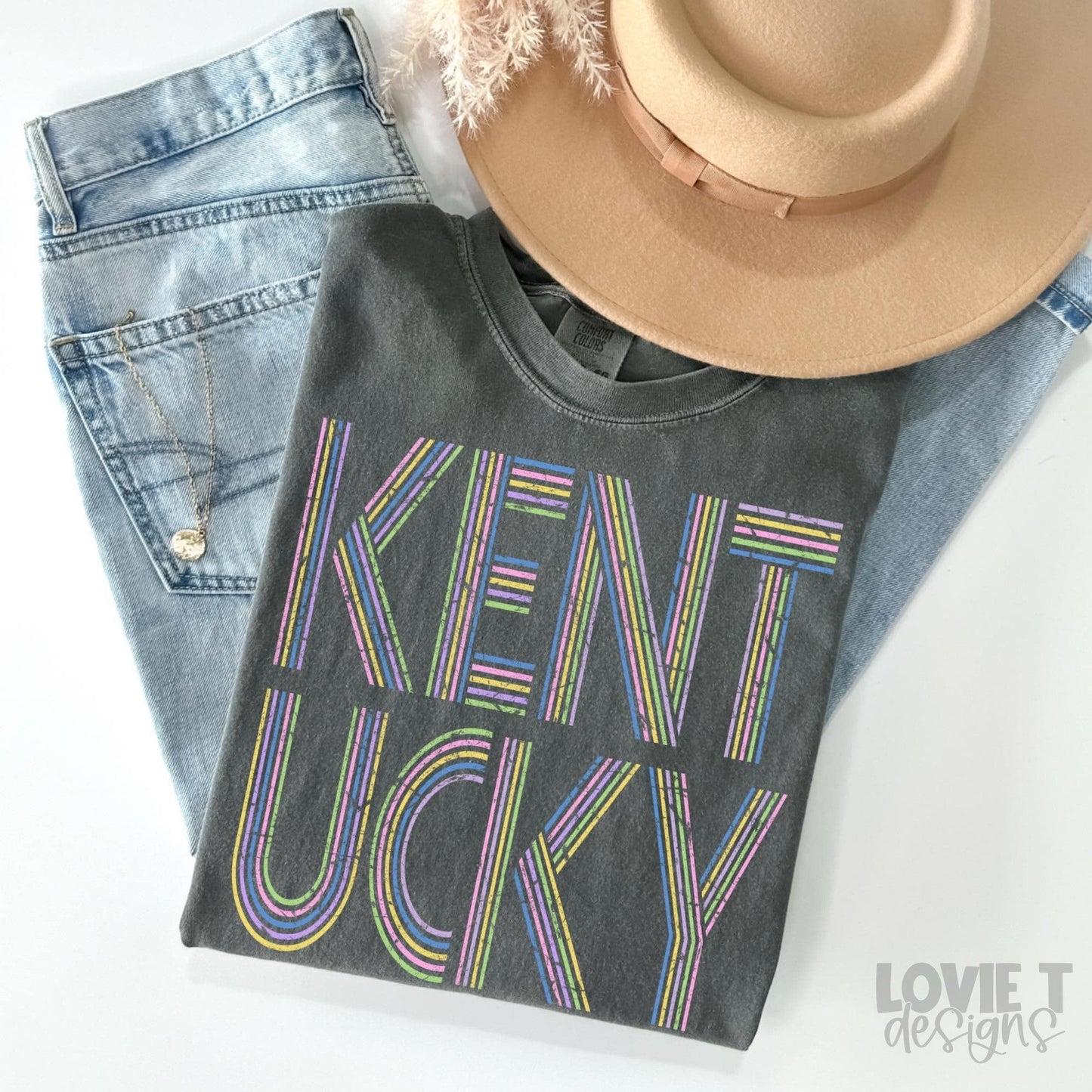 Kentucky Retro Lines-Lovie T Designs