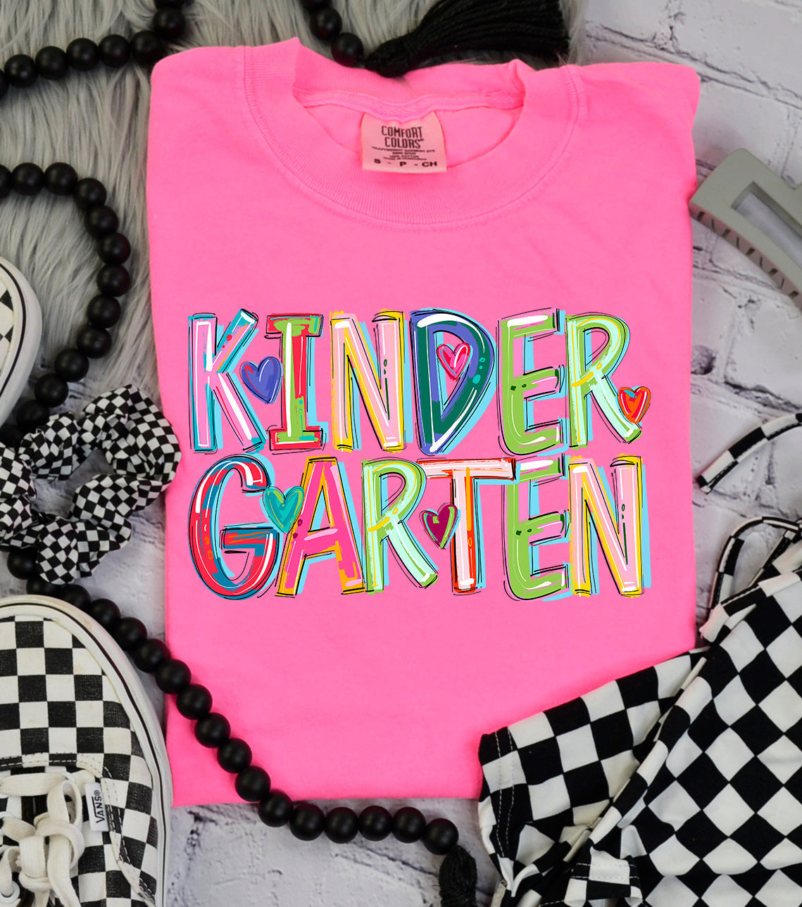 Kindergarten Cheery Bright-Lovie T Designs