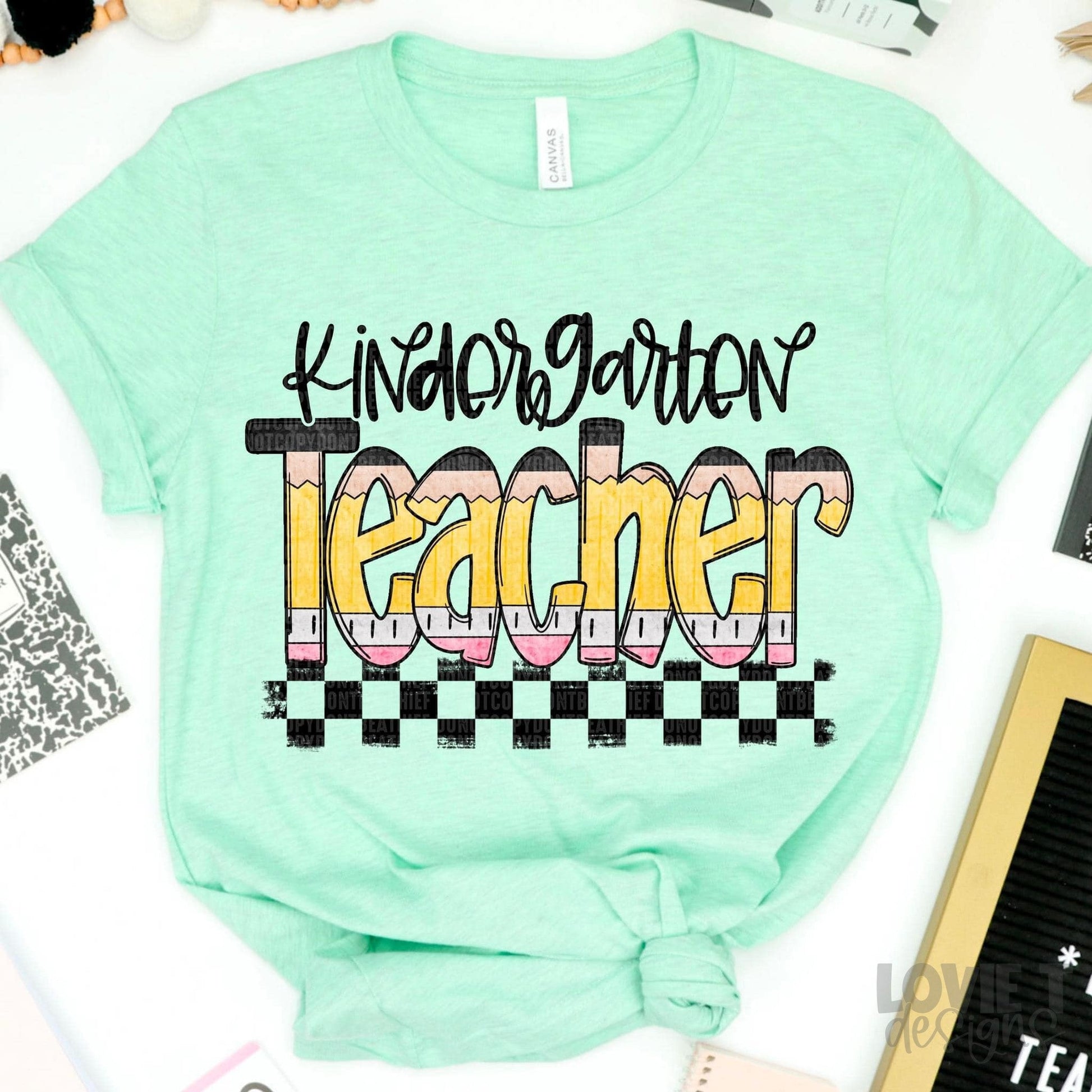 Kindergarten Teacher-Lovie T Designs