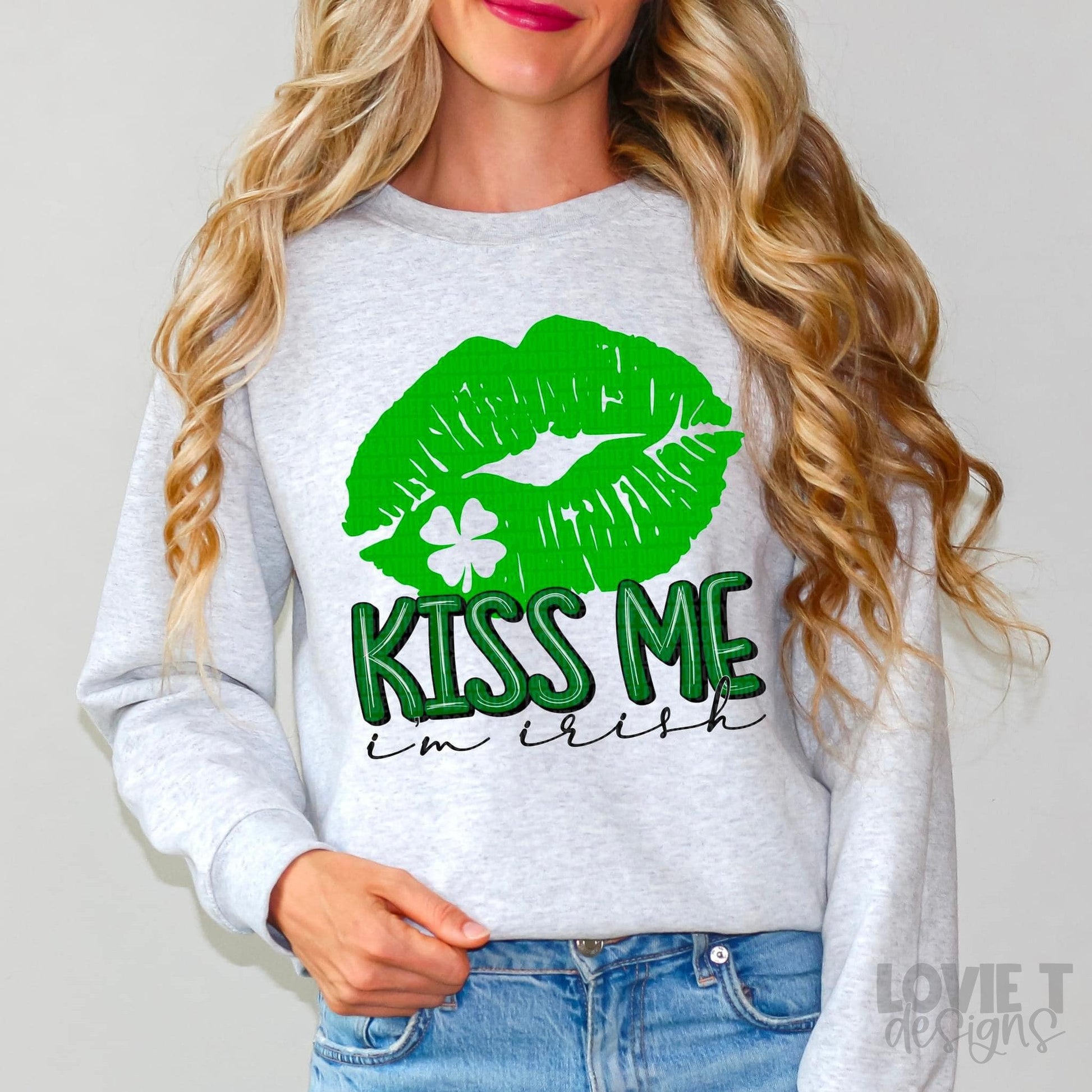 Kiss Me I'm Irish-Lovie T Designs