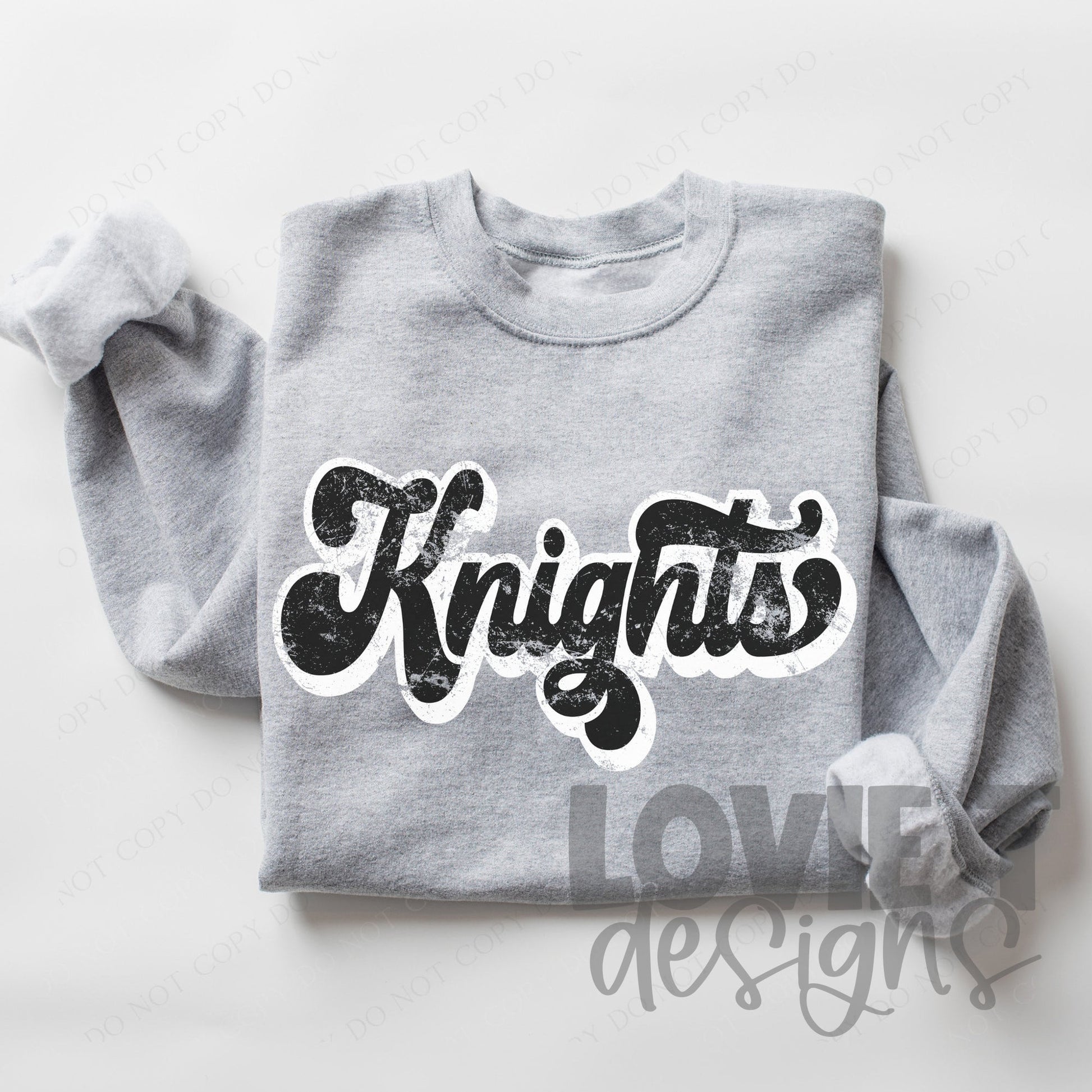 Knights Black Retro Font-Lovie T Designs