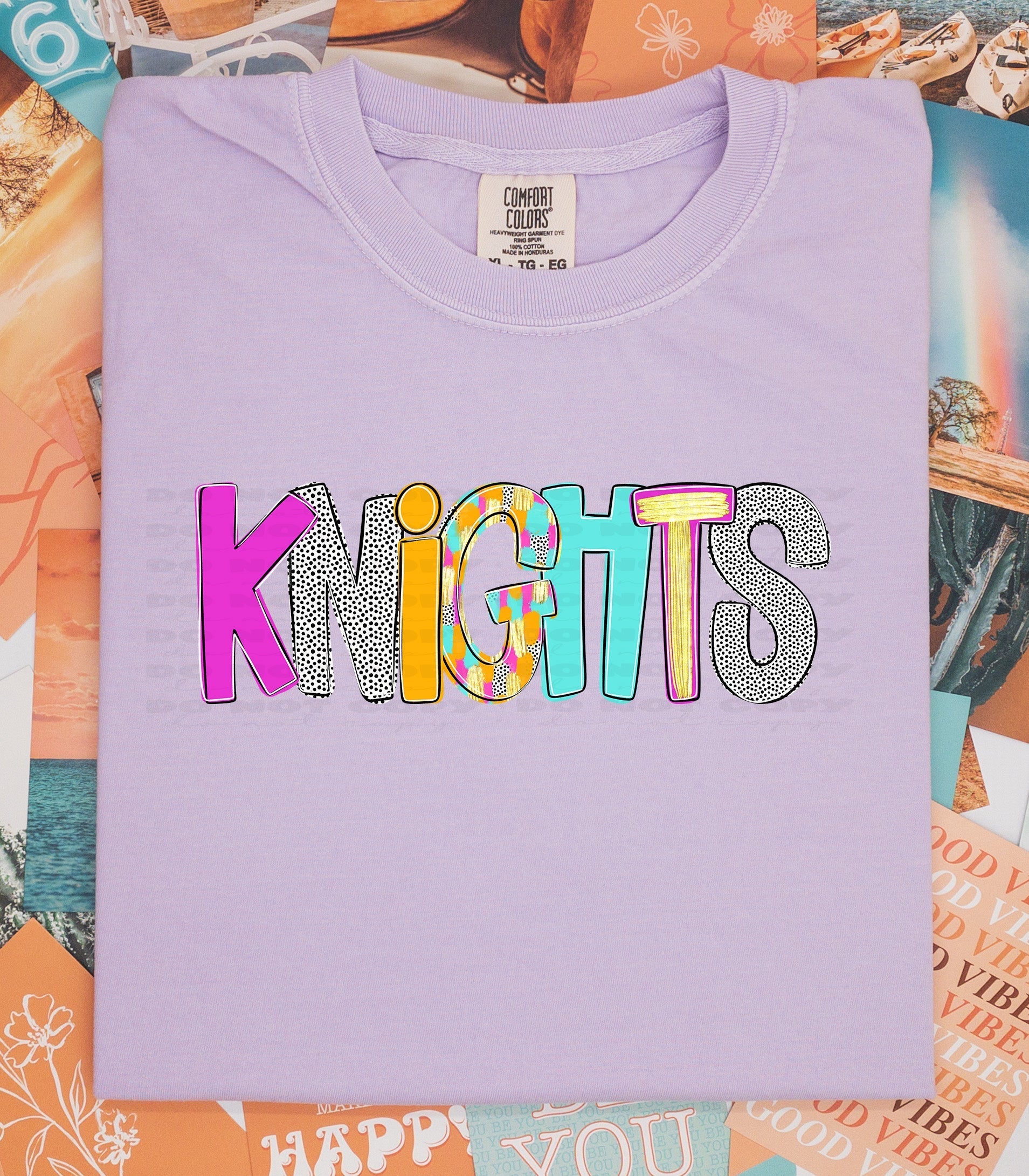 Knights Poppy Alpha Back To School-Lovie T Designs