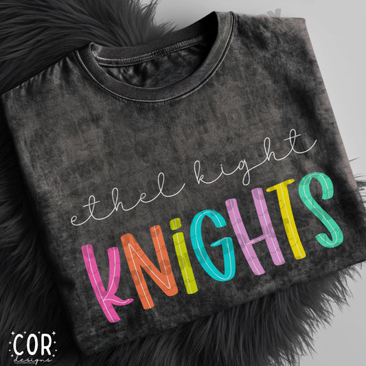 Ethel Kight Knights-Colorful Mascots