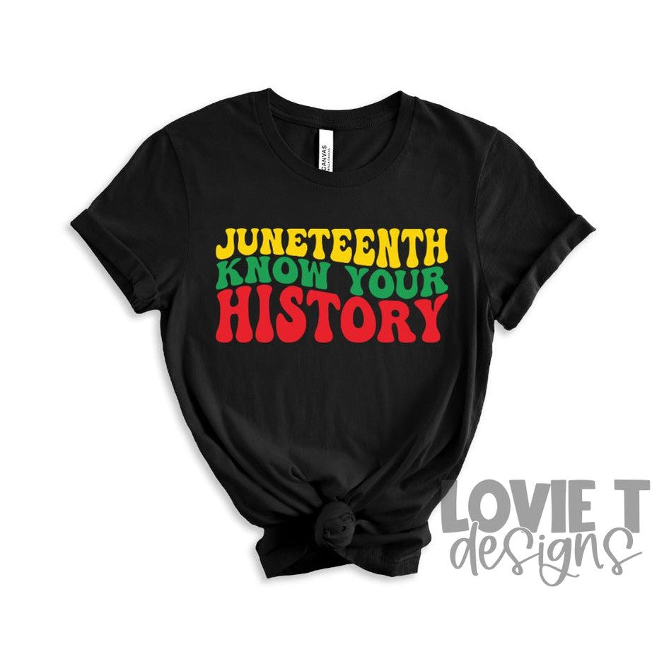 Know Your History-Lovie T Designs