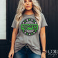 Komets Green Checkered Stars Circle-Lovie T Designs