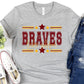 Lake Gibson Braves Garnet Gold All Stars-Lovie T Designs