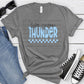 Lake Region Thunder Carolina Gray Grunge-Lovie T Designs