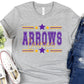 Lavaca Arrows All Stars-Lovie T Designs