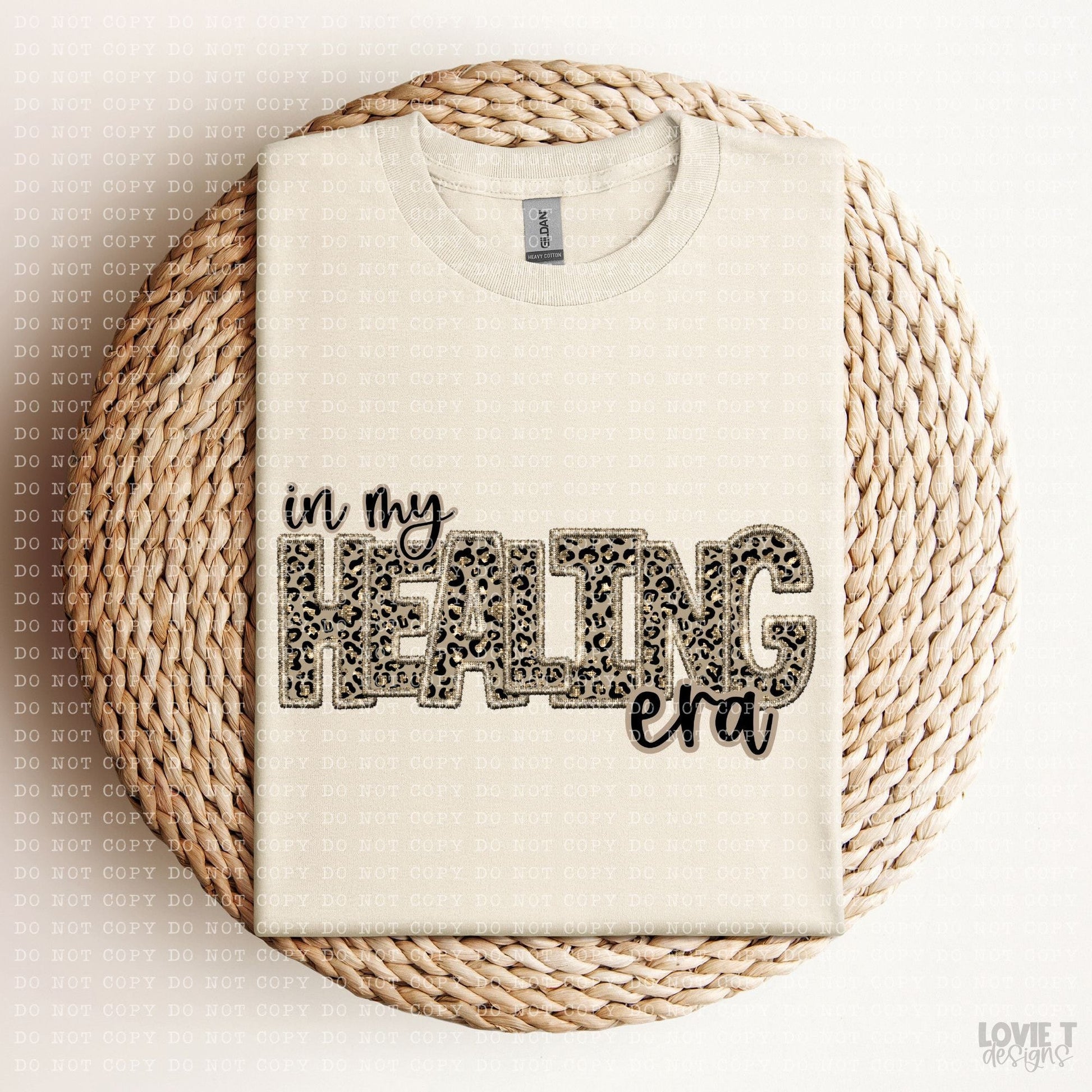 Leopard Faux Embroidery Names-Lovie T Designs